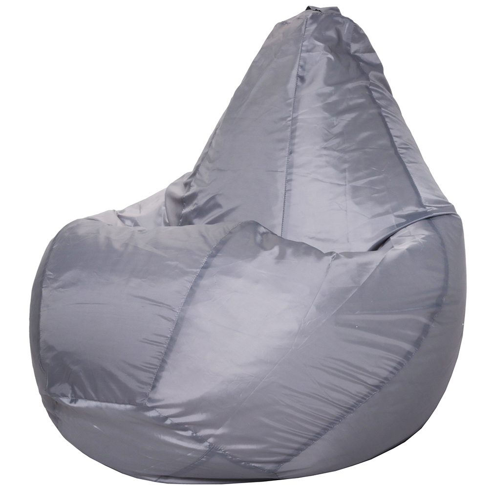 

Кресло Мешок Груша Серое, Оксфорд, 3XL, Классический, Серый