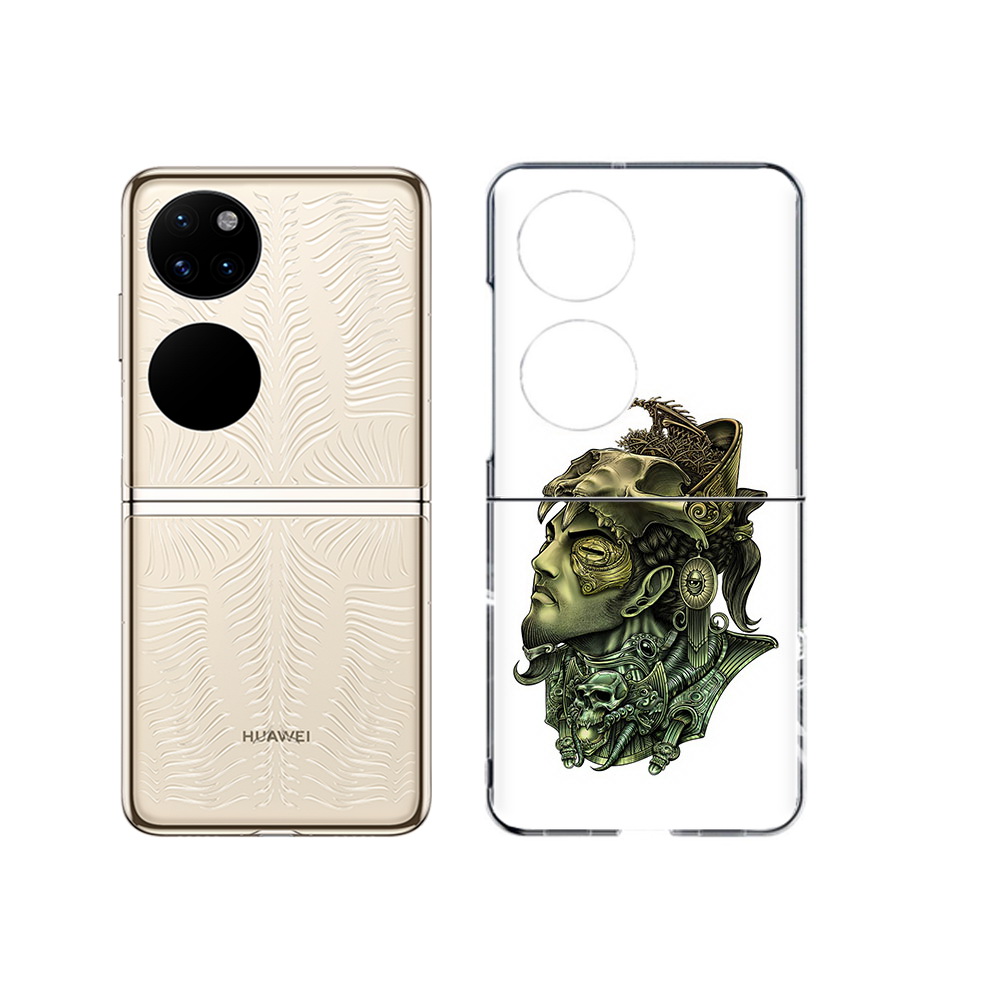 

Чехол MyPads Tocco для Huawei P50 бронзовый воин (PT225999.71.248), Прозрачный, Tocco