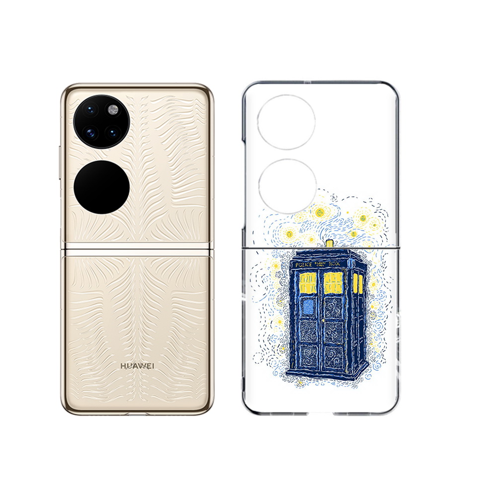 

Чехол MyPads Tocco для Huawei P50 будка рисунок (PT225999.71.249), Прозрачный, Tocco