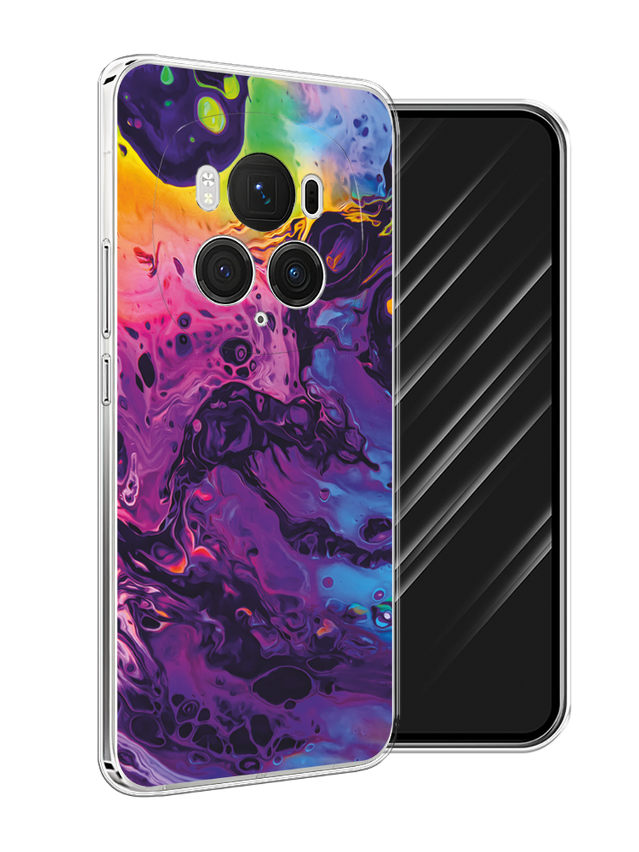 

Чехол Awog на Honor Magic 6 Pro "ACID fluid", Бордовый, 6123750-1