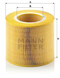

Фильтр воздушный двигателя MANN-FILTER C18143, фильтр воздушный двигателя C18143