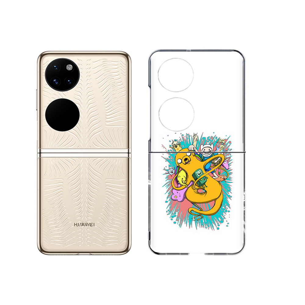 

Чехол MyPads Tocco для Huawei P50 время приключений рисунок (PT225999.71.276), Прозрачный, Tocco