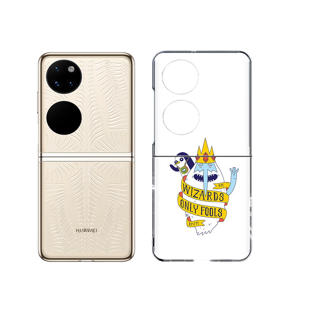 

Чехол MyPads Tocco для Huawei P50 время приключений снежный король (PT225999.71.278), Прозрачный, Tocco