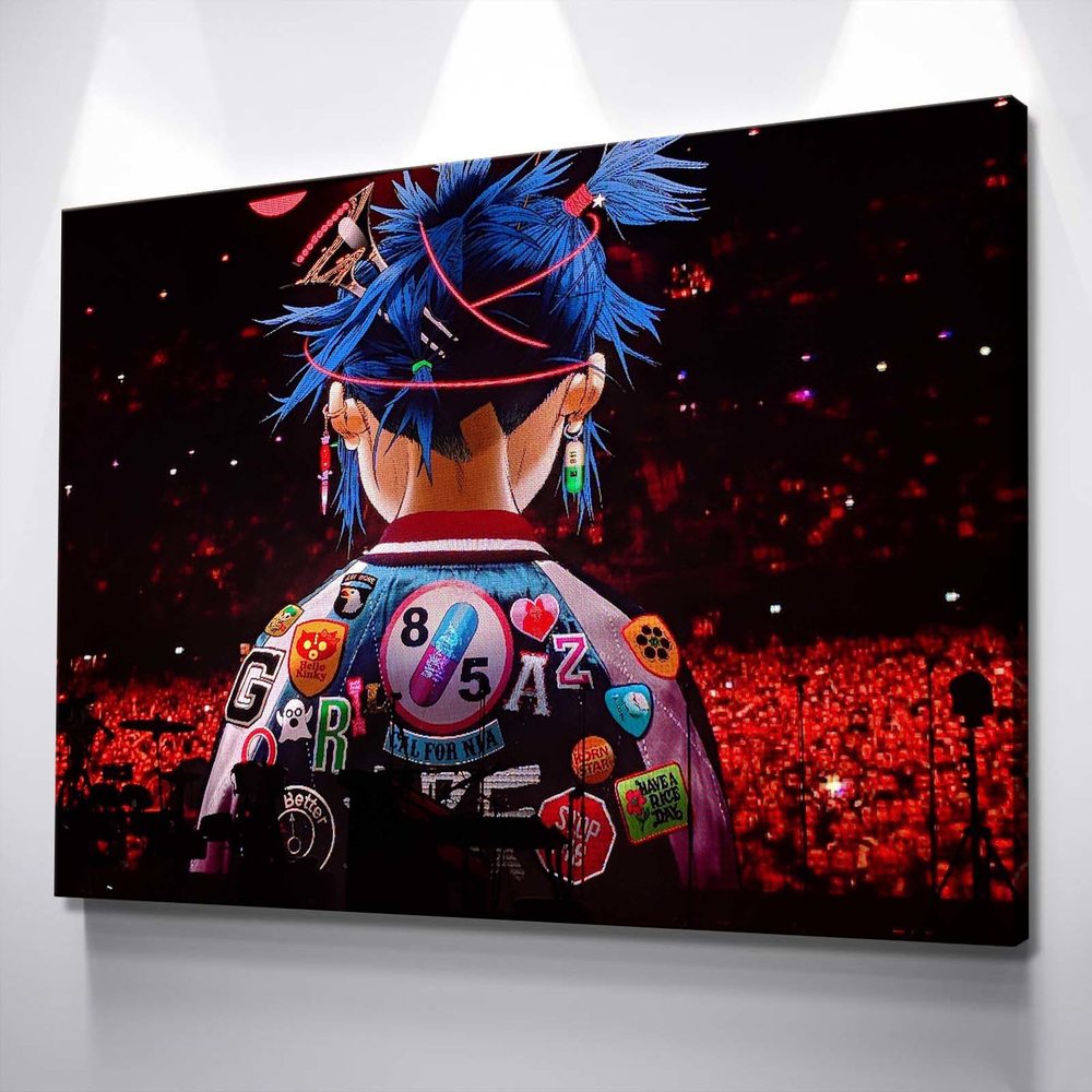 

Картина Red Panda Gorillaz 2D - Арт40х60