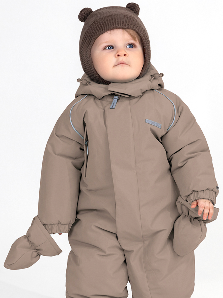 

Комбинезон детский NIKASTYLE 8з1724, мускат, 80, Коричневый, 8з1724