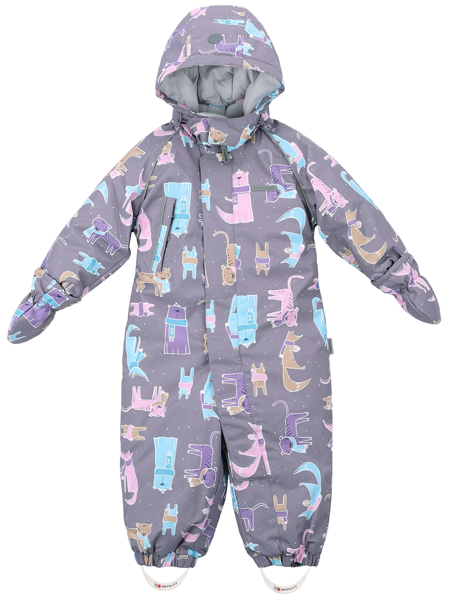 

Комбинезон детский NIKASTYLE 8з1724, серый, 86, 8з1724