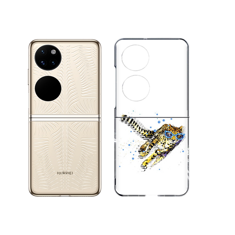 

Чехол MyPads Tocco для Huawei P50 гепард в очках (PT225999.71.287), Прозрачный, Tocco