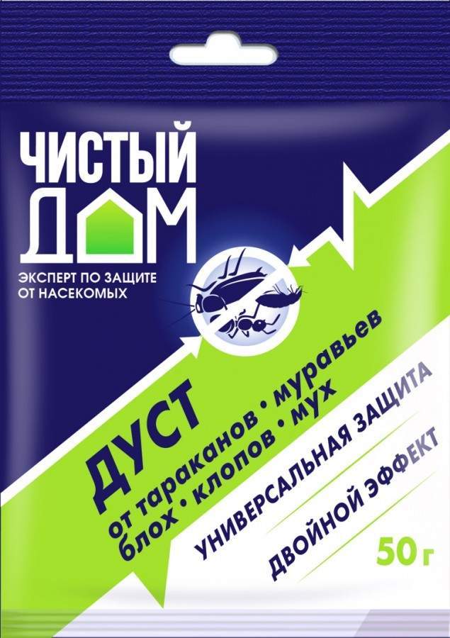 

Порошок от насекомых Чистый дом 451114 опт_81494_10 100 г, 451114