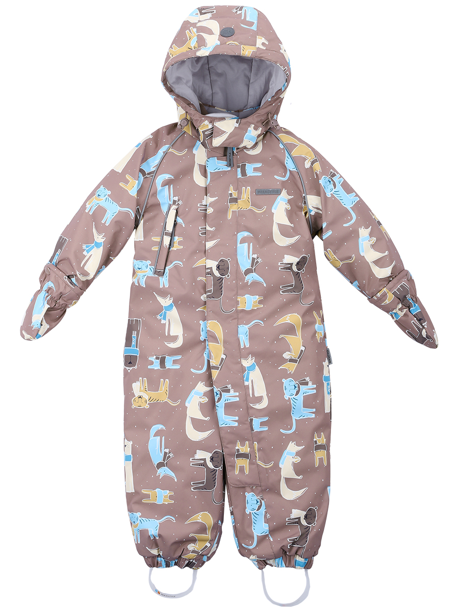 

Комбинезон детский NIKASTYLE 8з1724, какао, 68, Коричневый, 8з1724