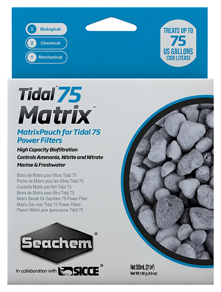

Наполнитель для рюкзачного фильтра Seachem Matrix Tidal 75