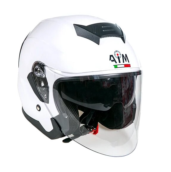 

Шлем AiM JK526 White Glossy S, Белый, 526-007