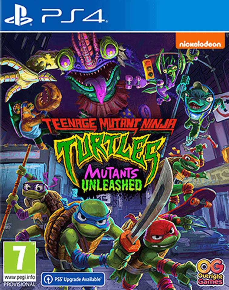 

Игра TMNT Teenage Mutant Ninja Turtles (PS4, полностью на иностранном языке), TMNT Teenage Mutant Ninja Turtles: Mutants Unleashed