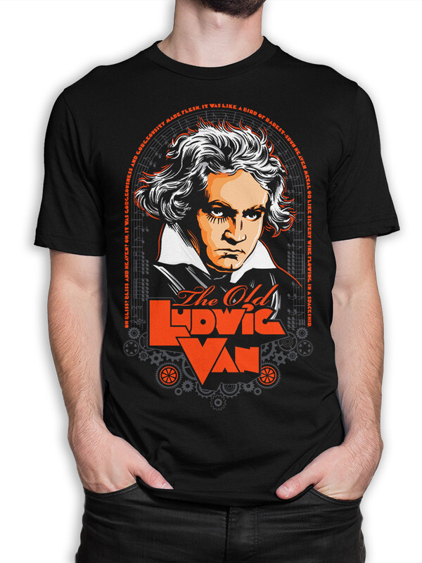 

Футболка мужская Dream Shirts Бетховен )Мужская черная XL, Черный, Бетховен )Мужская
