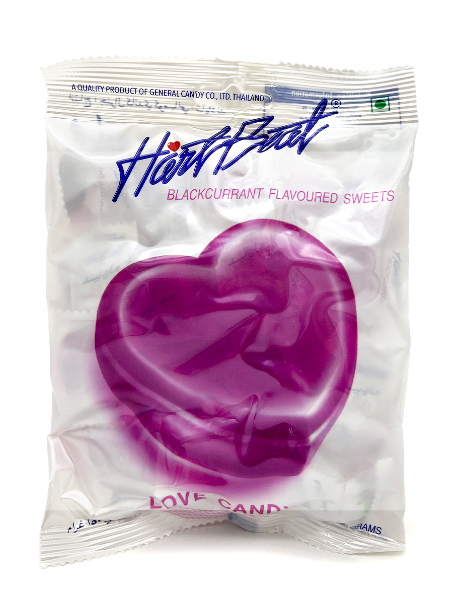 

Карамель леденцовая Hartbeat Черная смородина Blackcurrant Flavour, 150 г
