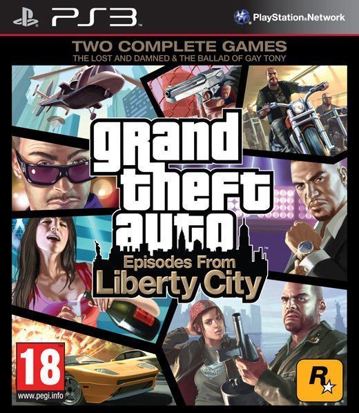 Игра Grand Theft Auto 4 Episodes From Liberty City (PS3, полностью на иностранном языке)