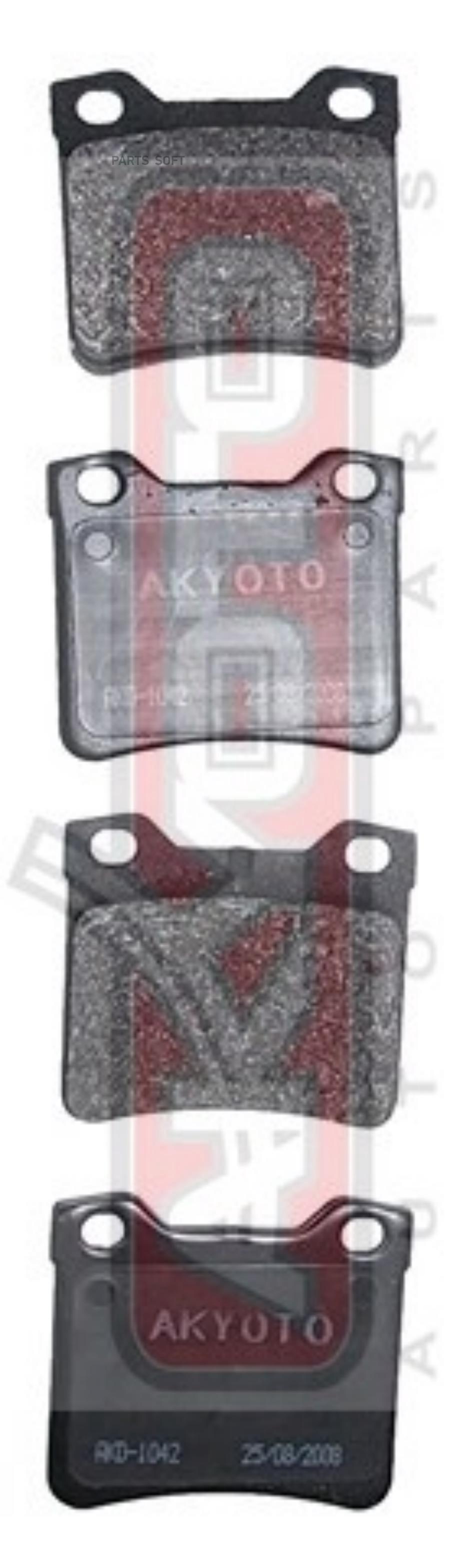 

Тормозные колодки Akyoto задние с датчиком AKD1042