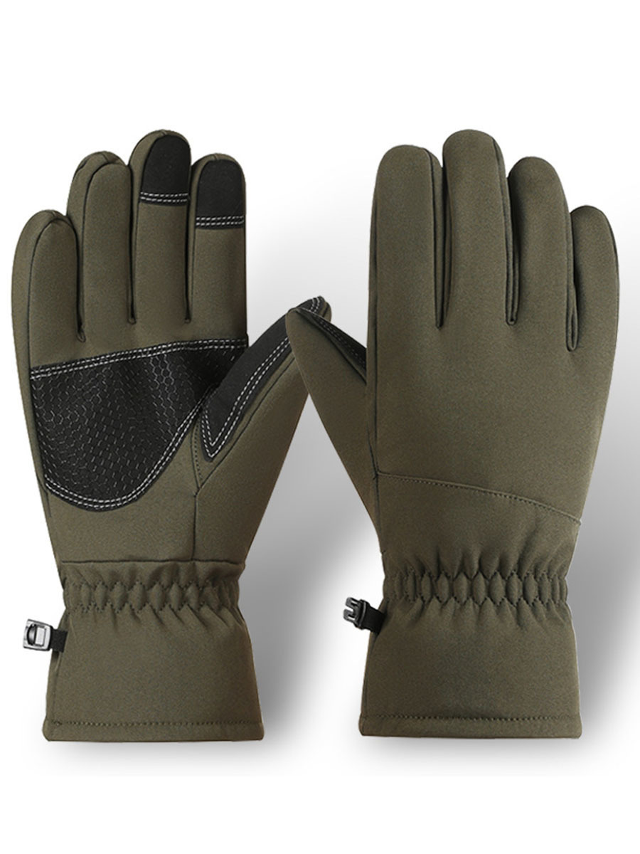 

Перчатки мужские Kamukamu Softshell хаки/олива, XXL, Зеленый, Softshell