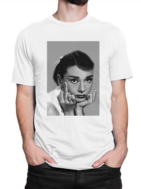 

Футболка мужская Dream Shirts Одри Хепберн белая XS, "Одри Хепберн"