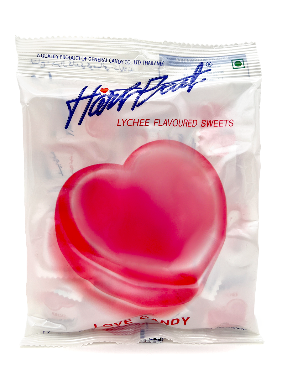 

Карамель леденцовая Hartbeat Jumbo Love со вкусом личи, 150 г