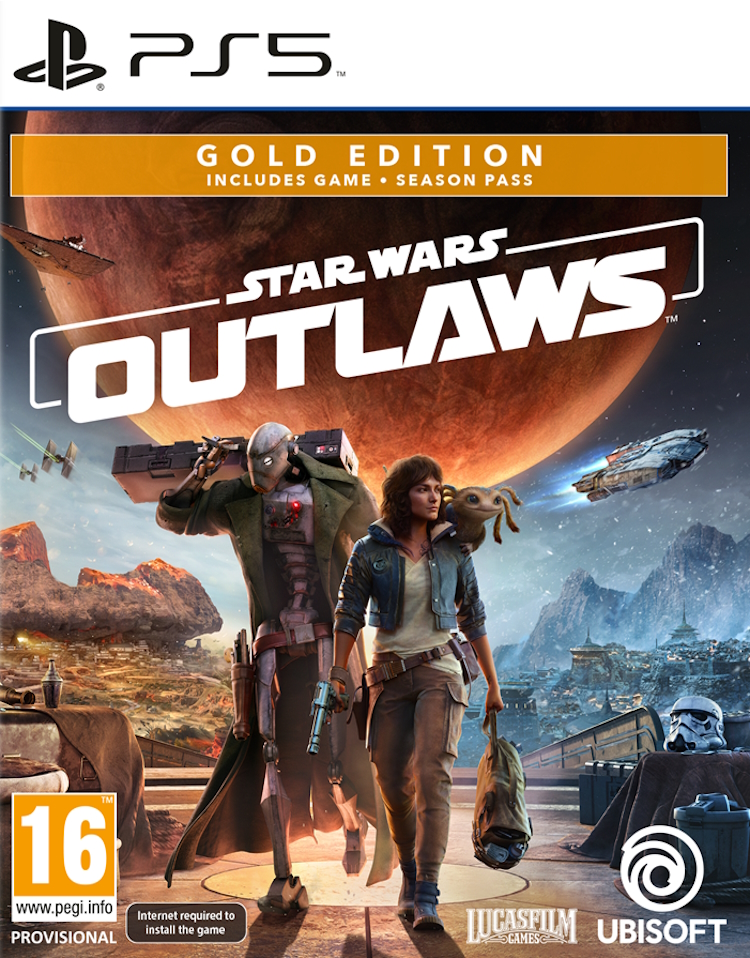 

Игра Star Wars: Outlaws Gold Edition (PlayStation 5, русские субтитры), Star Wars: Outlaws Gold Edition