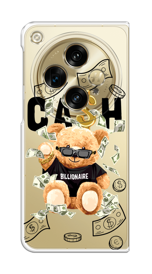

Чехол на Oppo Find N3 "Big cash", Черный;серый;бежевый, 2515550-1