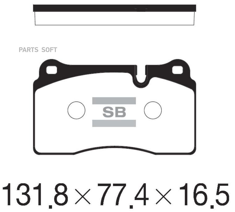 

Тормозные колодки Sangsin brake передние SP2235