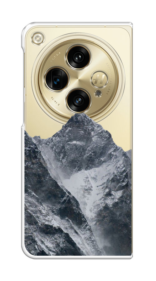 

Чехол на Oppo Find N3 "Горы арт 4", Серый;бежевый, 2515550-1
