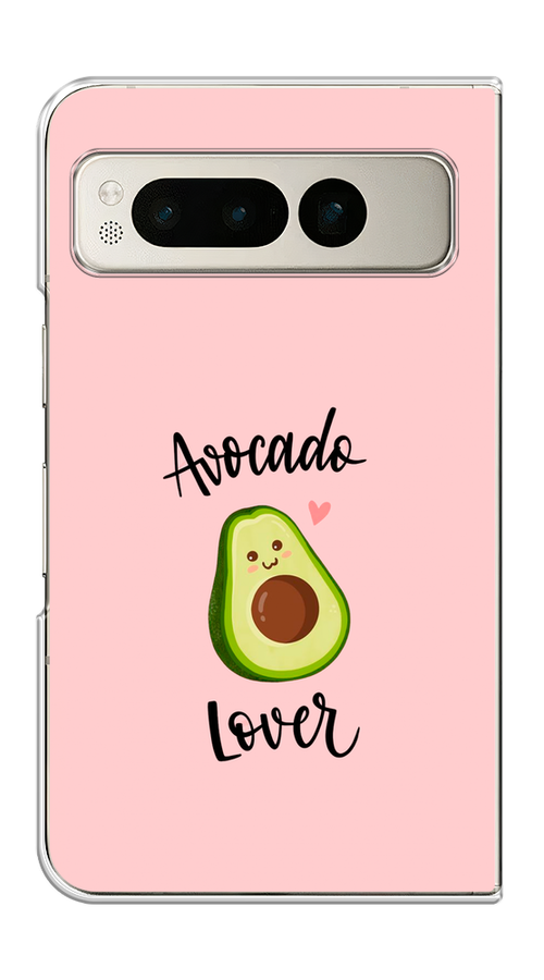 

Чехол на Google Pixel Fold "Avocado lover", Розовый;зеленый, 271850-1