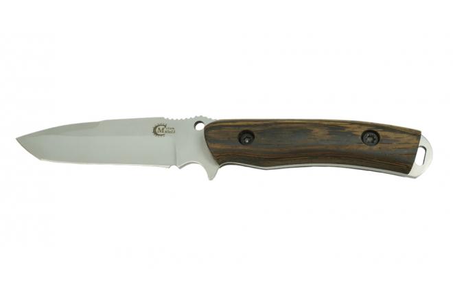 фото Нож сапер ст.65х13 рукоять из ценных пород дерева nobrand