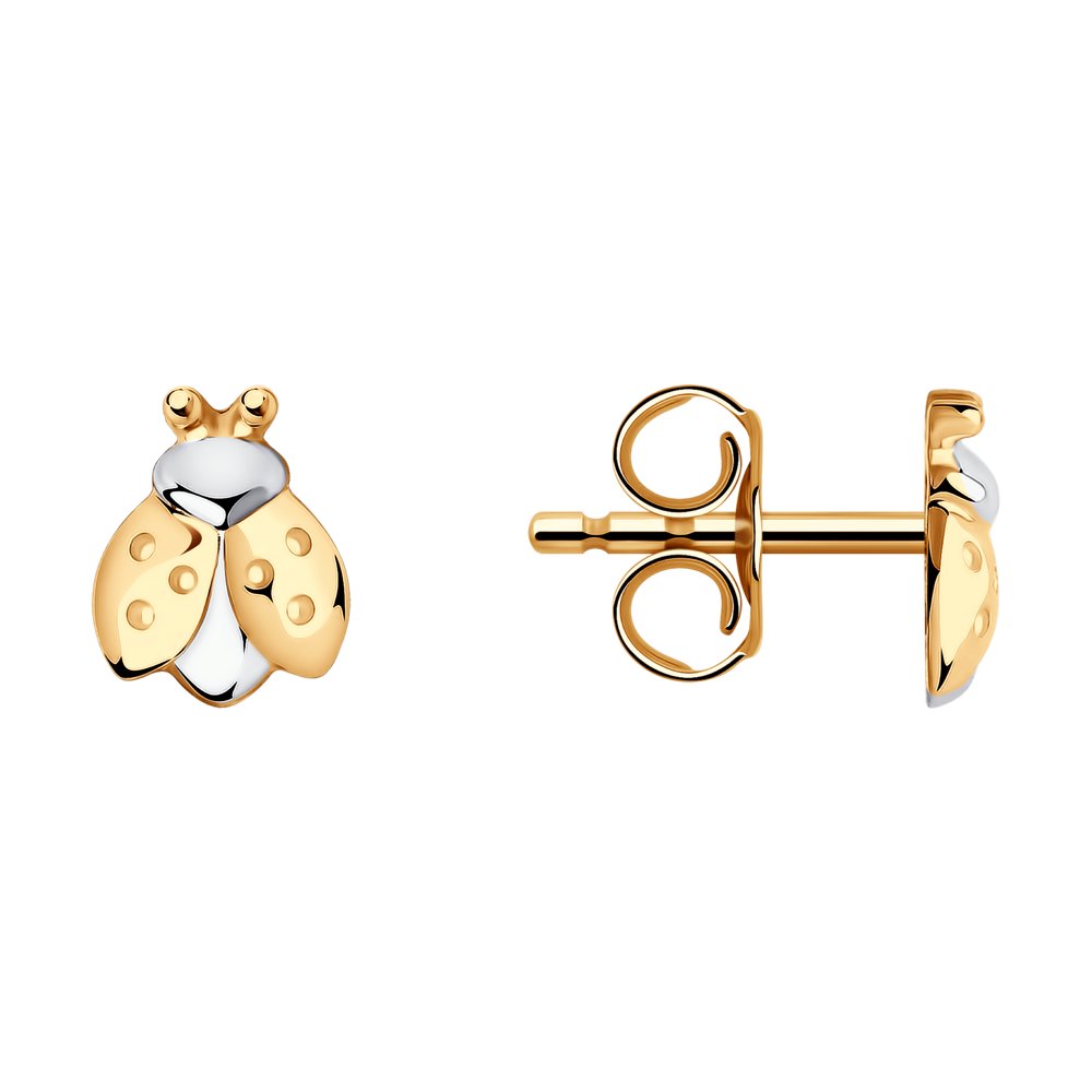 

Серьги женские из золота Diamant 51-122-00995-1