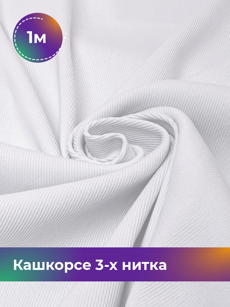 

Ткань Кашкорсе 3-х нитка (чулок) Shilla, отрез 1 м * 100 см белый 1_20545.014, 17562409