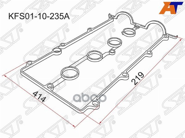 

SAT KFS0110235A Прокладка клапанной крышки MZ FP, FS, 92-97