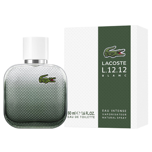 Туалетная вода Lacoste Мужской L.12.12 Blanc Eau Intense мужская 50мл