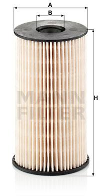 

Фильтр топливный MANN-FILTER PU825X, PU 825 X