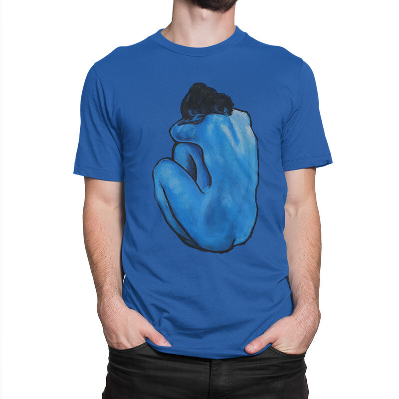 

Футболка мужская Dream Shirts Пабло Пикассо - Обнаженная Девушка 9899256222 синяя XS, Пабло Пикассо - Обнаженная Девушка 9899256222