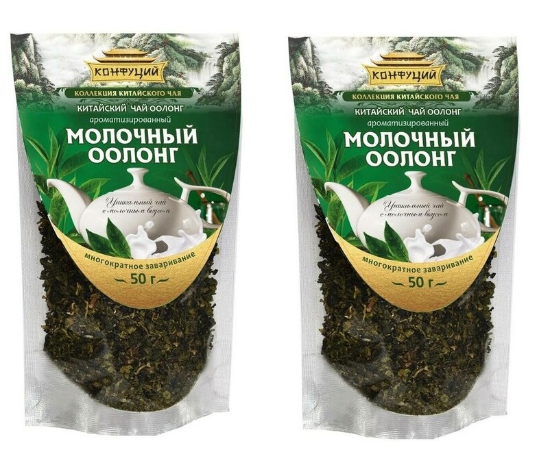 

Чай Зеленый Конфуций Молочный оолонг, 50 г х 2 шт