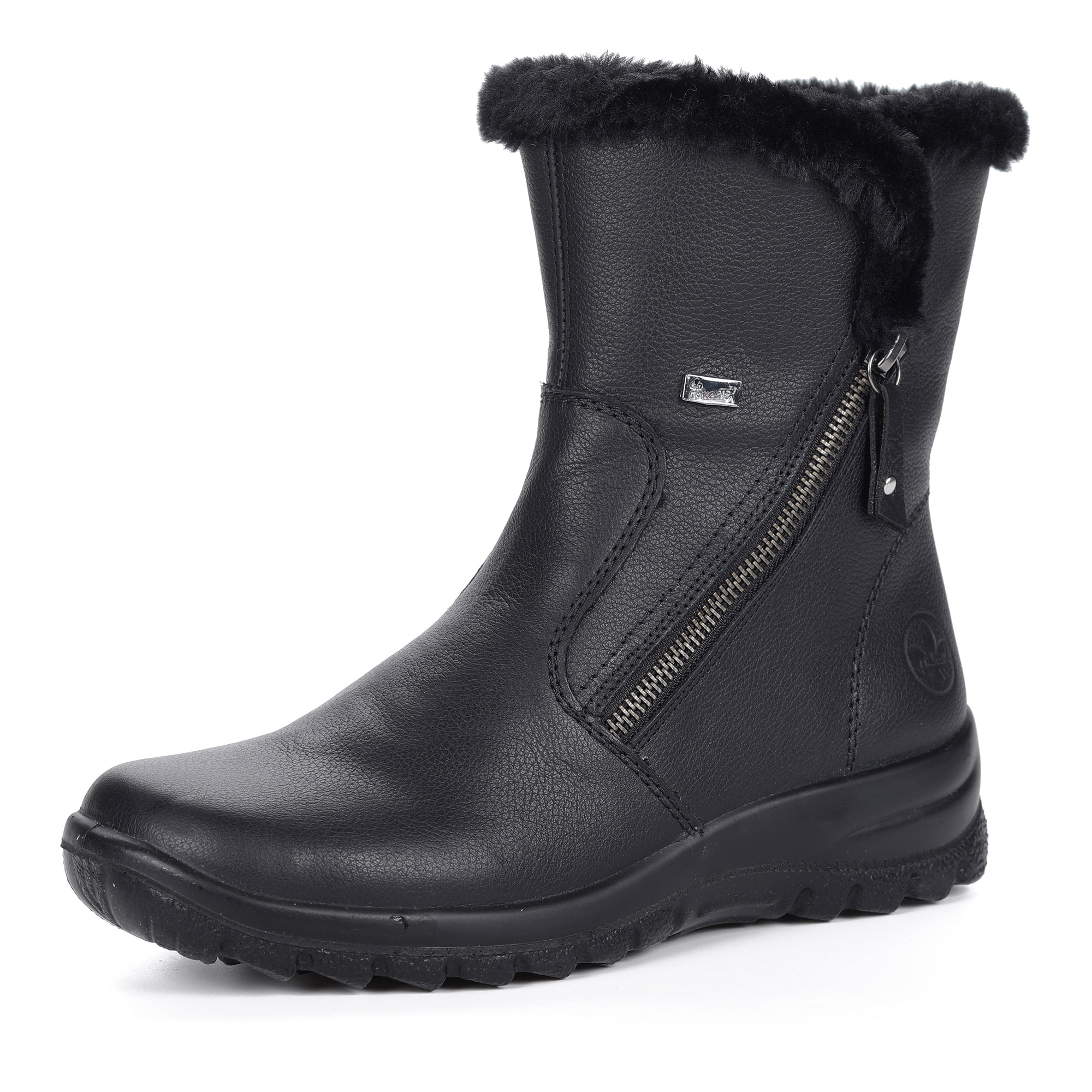 

Полусапоги женские Rieker Z7181-00 черные 38 RU, Z7181-00
