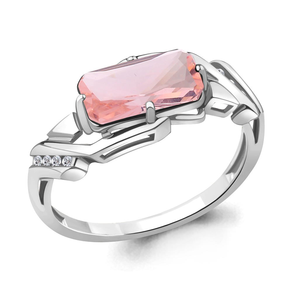 

Кольцо из серебра с морганитом р. 20 Aquamarine 6913590А_925_р, 6913590А_925_р