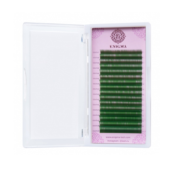 

Зеленые ENIGMA, L, 0.10, 6-13 mm, 16 линий, Зеленый