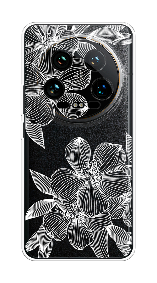 

Чехол на Xiaomi 14 Ultra "Крокус", Белый;прозрачный, 321850-1