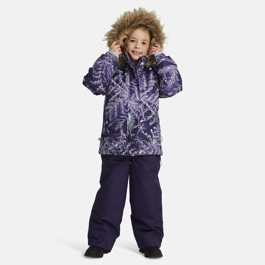 Комплект верхней одежды детский Huppa MARVEL, темно-лиловый рисунок, темно-лиловый, 110