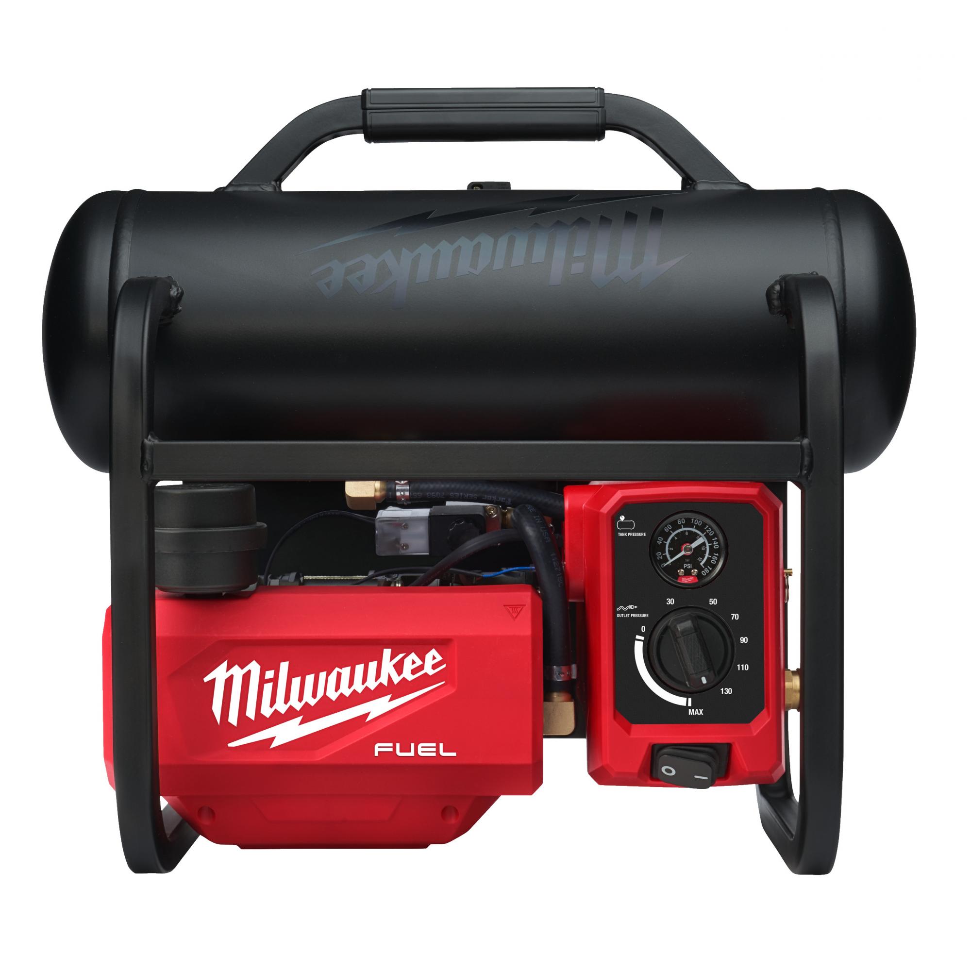 Аккумуляторный компрессор Milwaukee M18 FAC-0 FUEL без АКБ и ЗУ аккумуляторная угловая шлифмашина milwaukee m18 fuel fhsag150 xpdb 0x без акб и зу