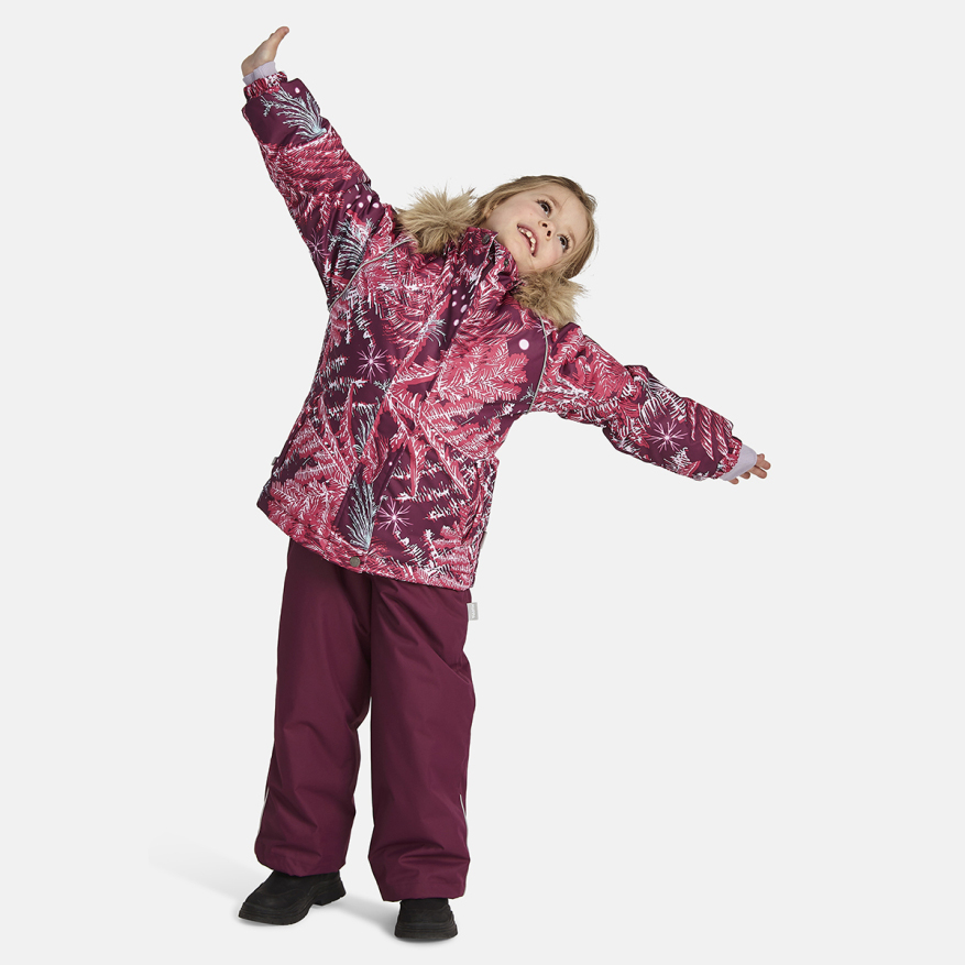 Комплект верхней одежды детский Huppa MARVEL, 34234-рисунок бургундия, бургундия, 110