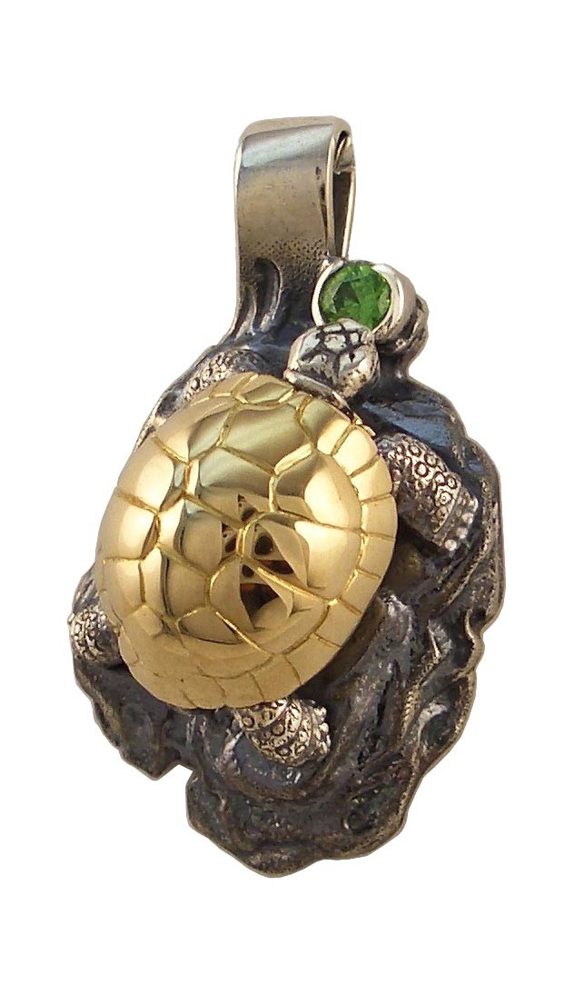 

Подвеска из серебра с демантоидом Ивма 304406-i, 304406-i