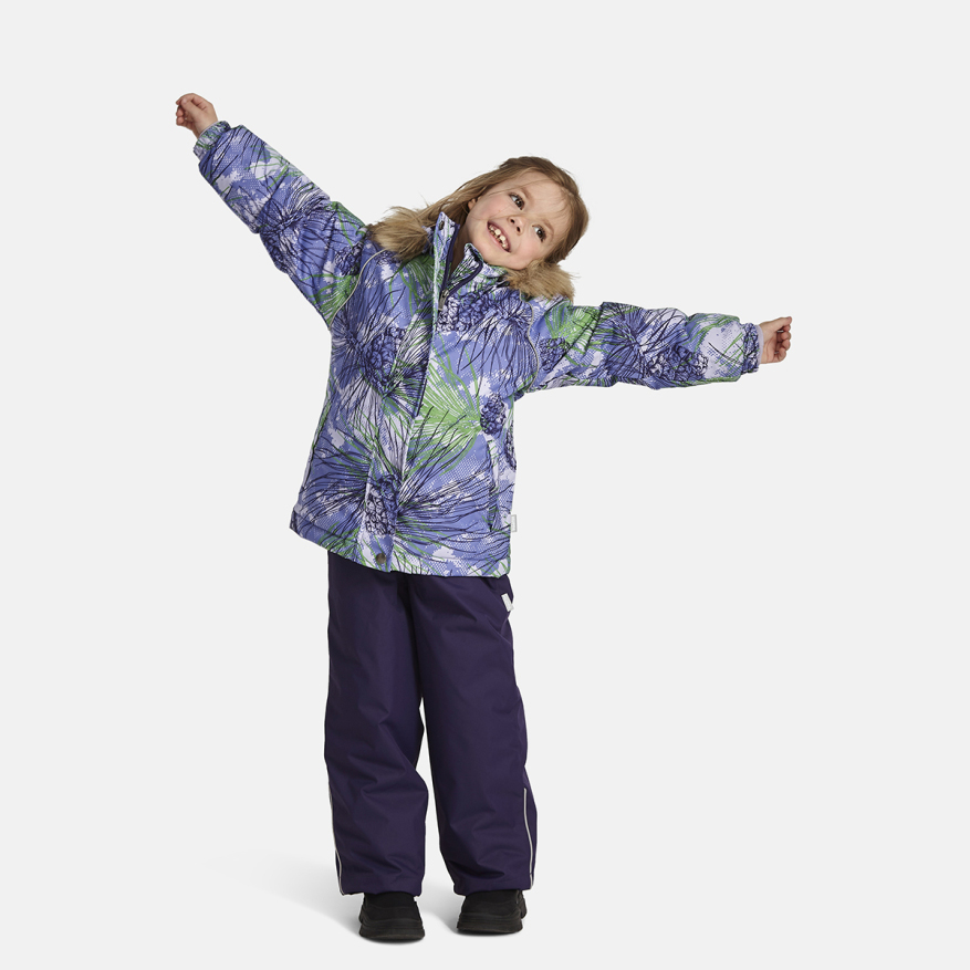 Комплект верхней одежды детский Huppa MARVEL, 34583-фиолетовый рисунок, темно-лиловый, 110