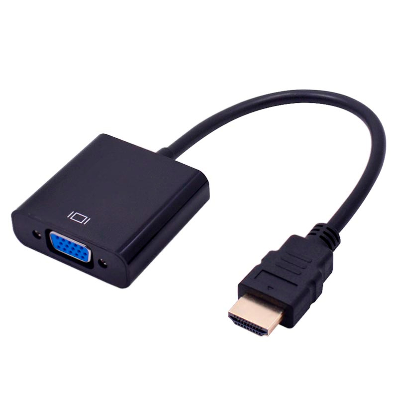 

Кабель Bestyday HDMI - VGA вилка-розетка 0.1м черный