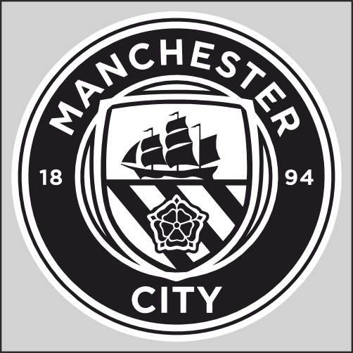 

Наклейка Наклейки за Копейки FC Manchester City 15х15см, ННН-998