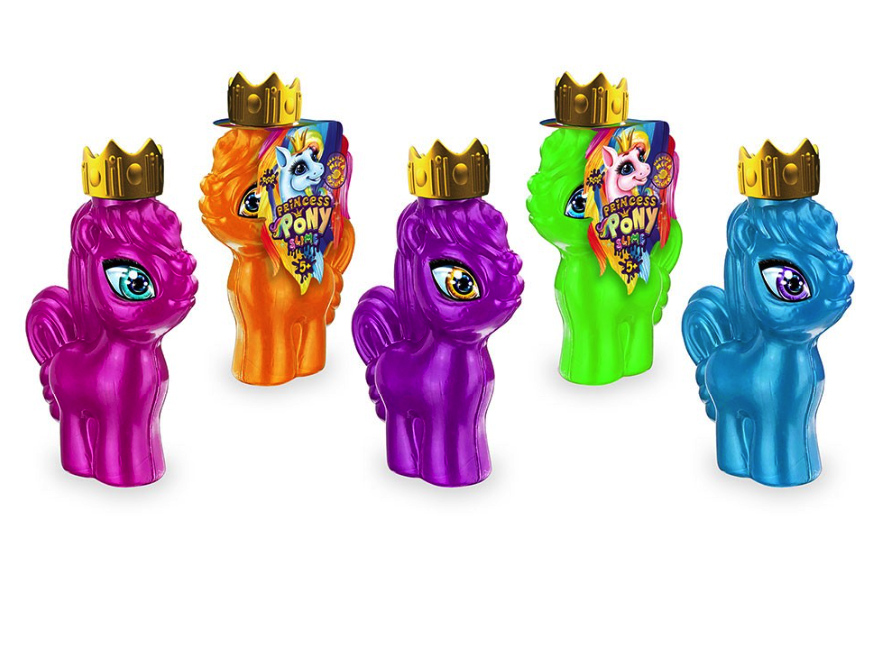 

Вязкая масса Надувай Мега пузыри Princess Pony Slime