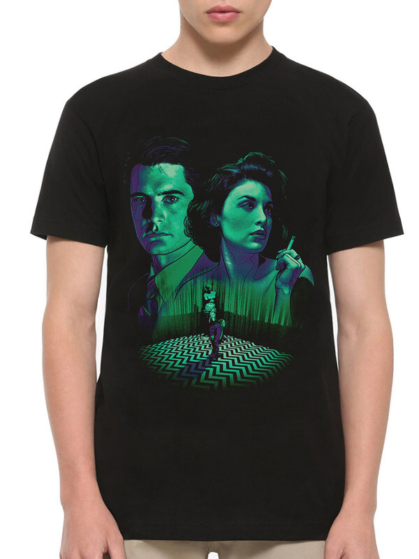 фото Футболка мужская dream shirts twin peaks - твин пикс черная 2xl