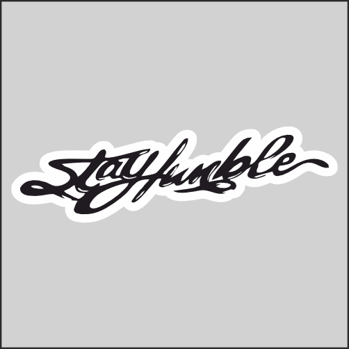 

Наклейка Наклейки за Копейки Stay Humble Оставайся скромным 20х6см, ННН-WB-118